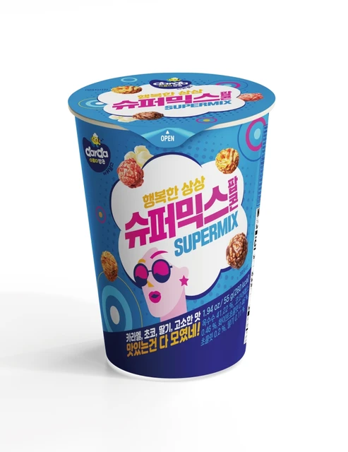 다르다팝콘 커널스 슈퍼믹스: 어린이 간식을 위한 즐거운 맛의 여정