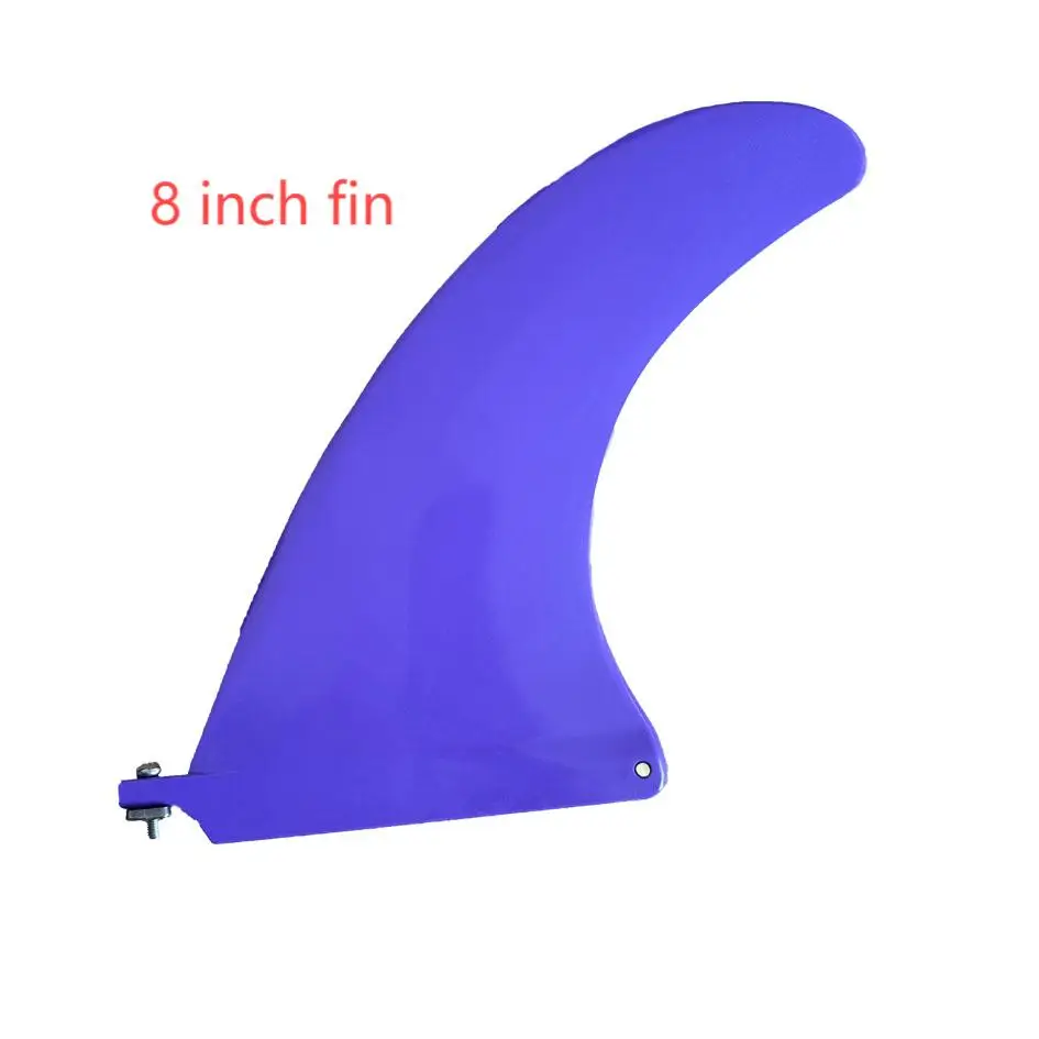 8 inch fin Purple