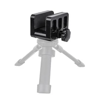 Hunting Shooting Tripod Stick Head Clamp 65mm Wide Bipod Clamp Stand Display Cradle Holder Gun Rifle Clamp Shooting Rest Saddle 1