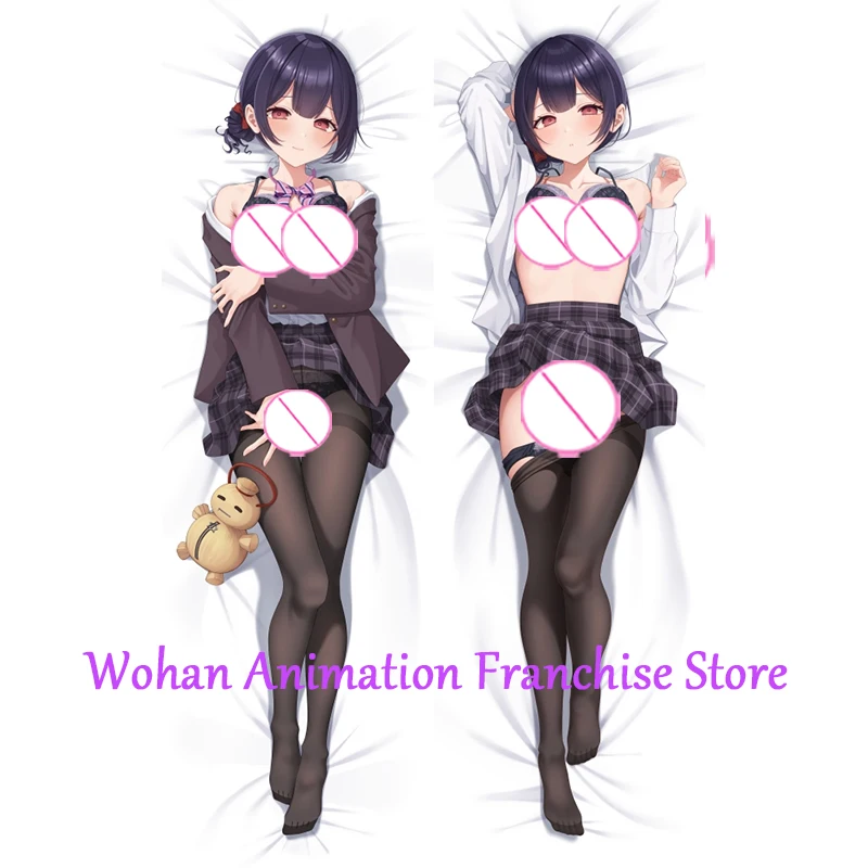 

Dakimakura Anime Pillow Cover Rinze Morino Halloween Christmas Decoration Double-sided Print Life-size