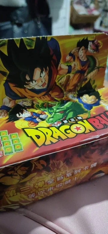 Dragon Ball Card Anime Characters Rare Flash Card Son Goku Battle Card Enhancement Pack Collection Flash Card Children's Gift photo review