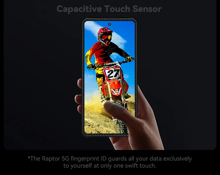 IIIF150 Raptor 5G Rugged Smartphone Android 14 Rugged Mobile Phone 6.78'' 120Hz AMOLED Display 16GB+512GB 50MP 10000mAh 65W