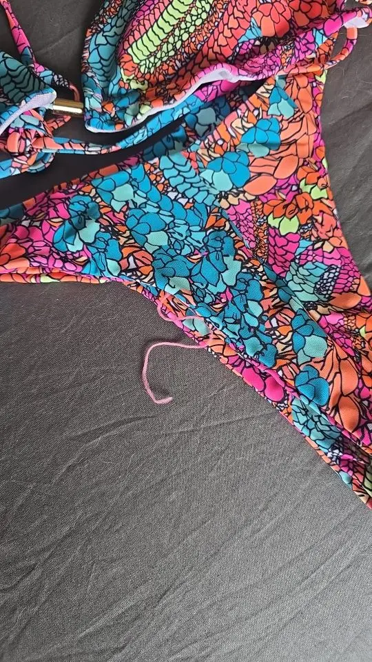 RUOTONGSEPT Bikini Women's Swimsuit 2022 New Swimwear Female Sexy Bikinis Set Push up Swimming for Bathing Suit Women Swimsuits photo review