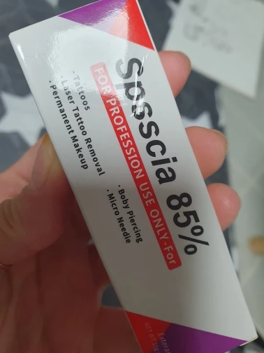 85% Spsscia Multipurpose Numbing Cream lidocaine 8% for Cosmetic tattooing/Permanent Makeup/Piercings/Waxing/Microblading/Laser photo review