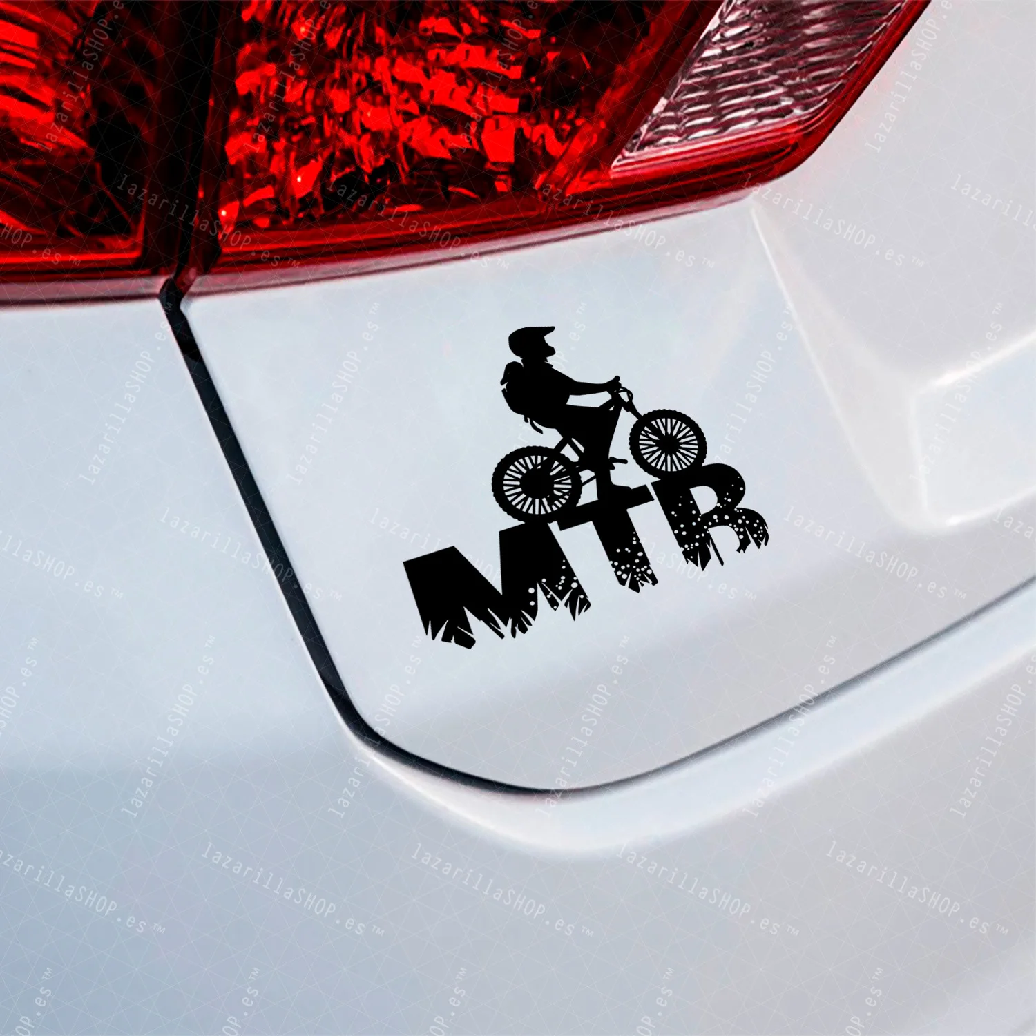 Mtb Mountain Bike Sticker All-Terrain Bicycle Stickers Car Sticker Bicycle Trail Downhill Crosschair Enduro Marathon All-Mountain Bike Adventure Vinil