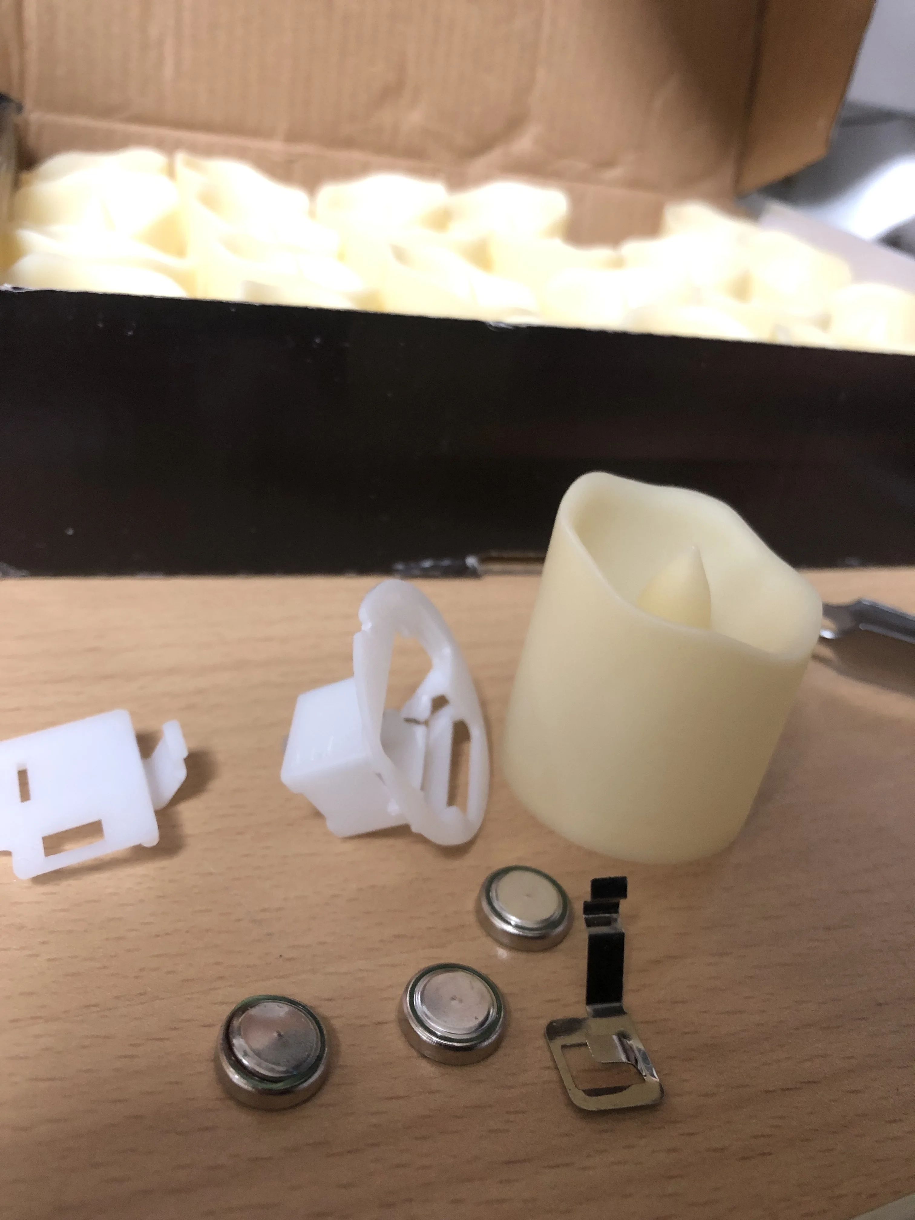 Dream Glow 24Pcs LED Tea Lights, Creative Wishing Warm White Candle Lights photo review