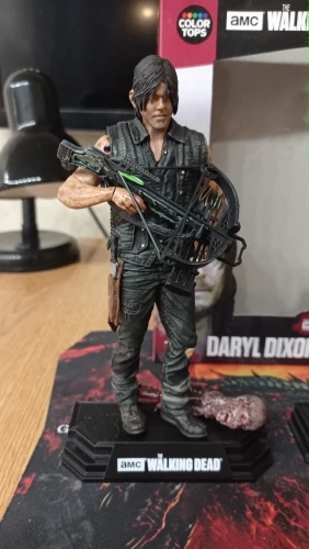 The Walking Dead Figuren Negan Rick Daryl Action Sammler Serie Figur Sculpt OVP 