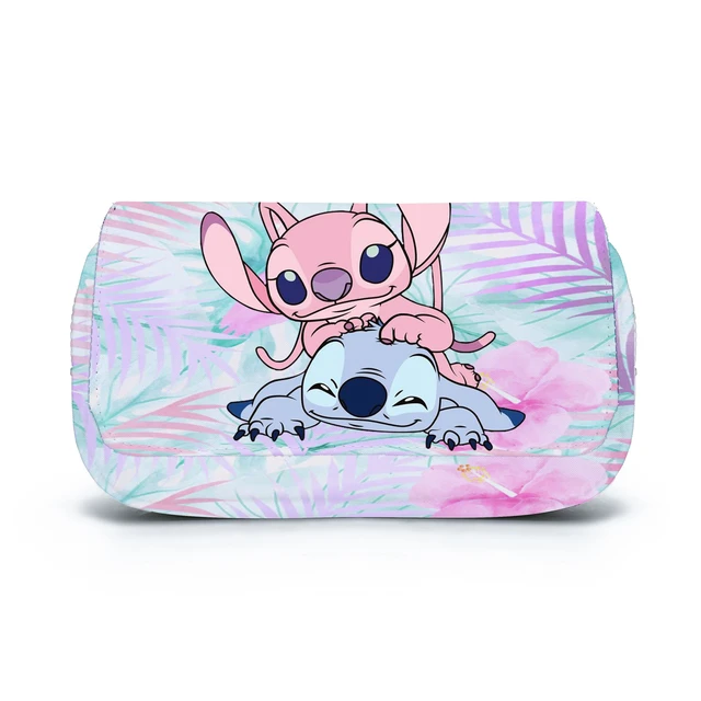 Stitch Silicona De Dibujos Animados De Gran Capacidad Bolsa De