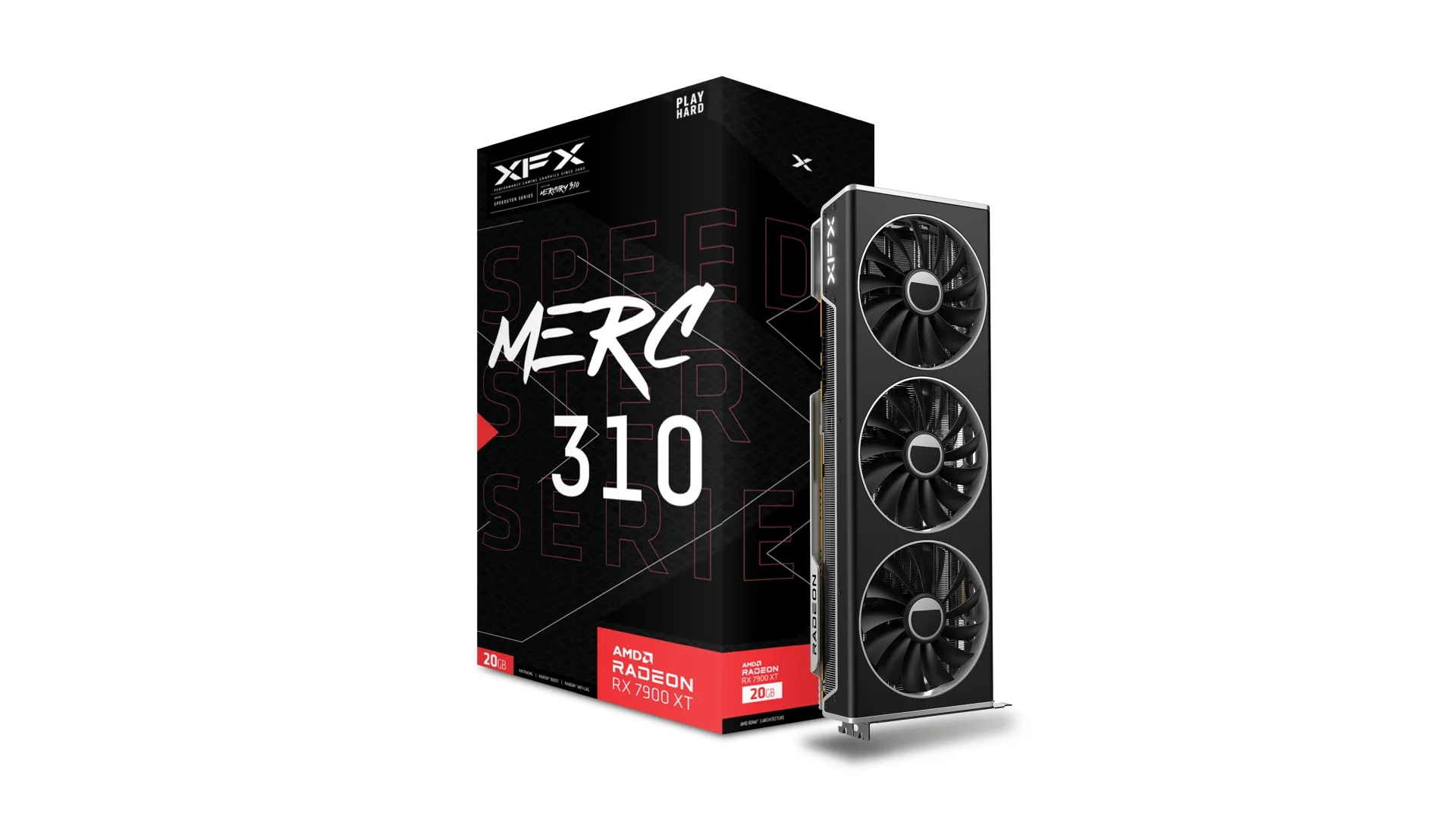 

Лидер продаж на XFX Speedster Mercury 310 AMD Radeon RX 7900XT