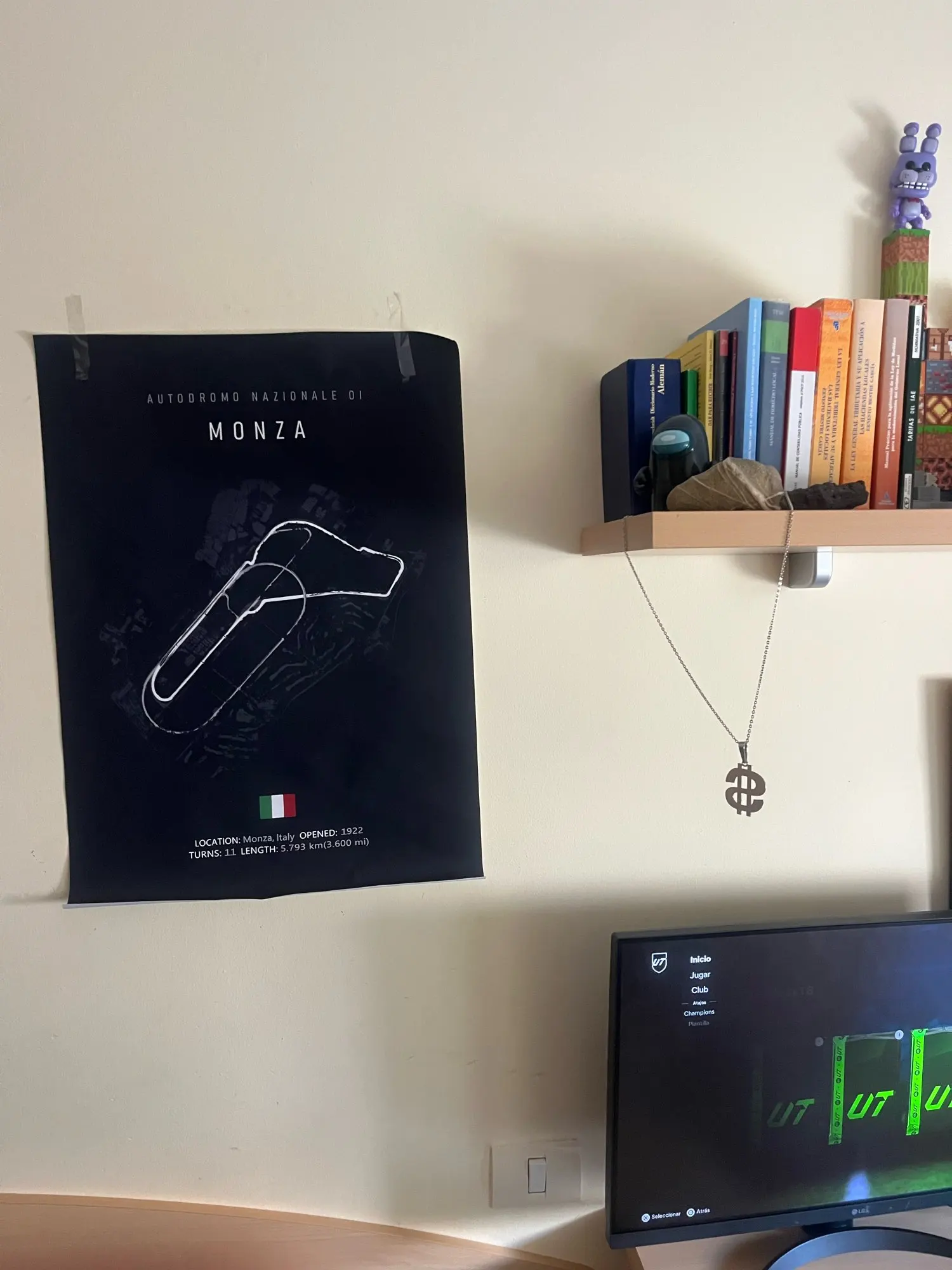 F1 Imola Monaco Track Canvas Wall Art for Home Decor photo review