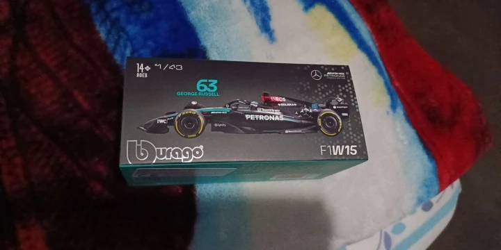 1:43 Mercedes-AMG Petronas F1 Team W15 Model Car photo review