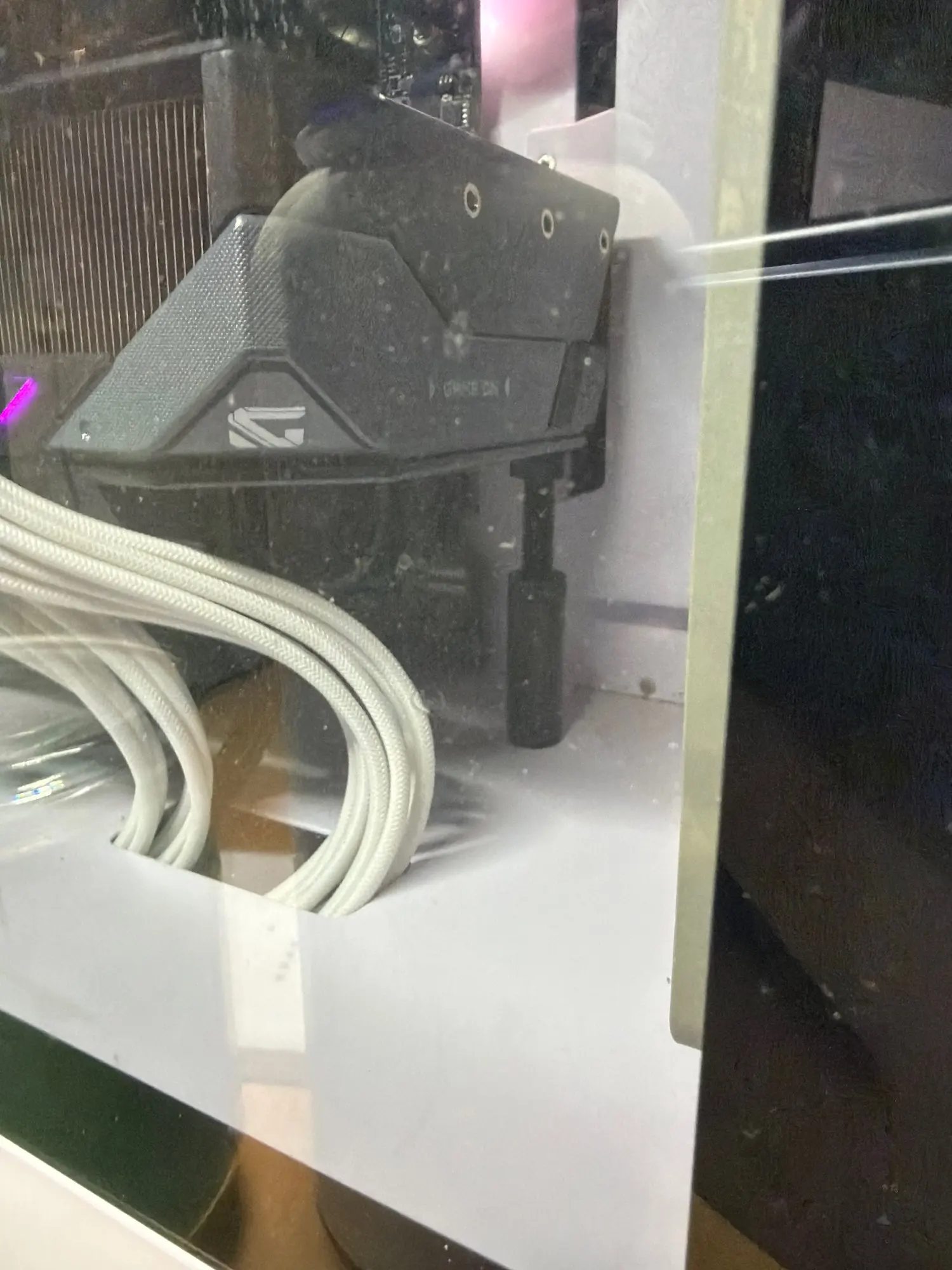 Aluminum GPU Holder Vertical Telescopic Rotating Stand Magnetic Bracket Video Card Holder Graphics Card Bracket Support 27-120mm photo review