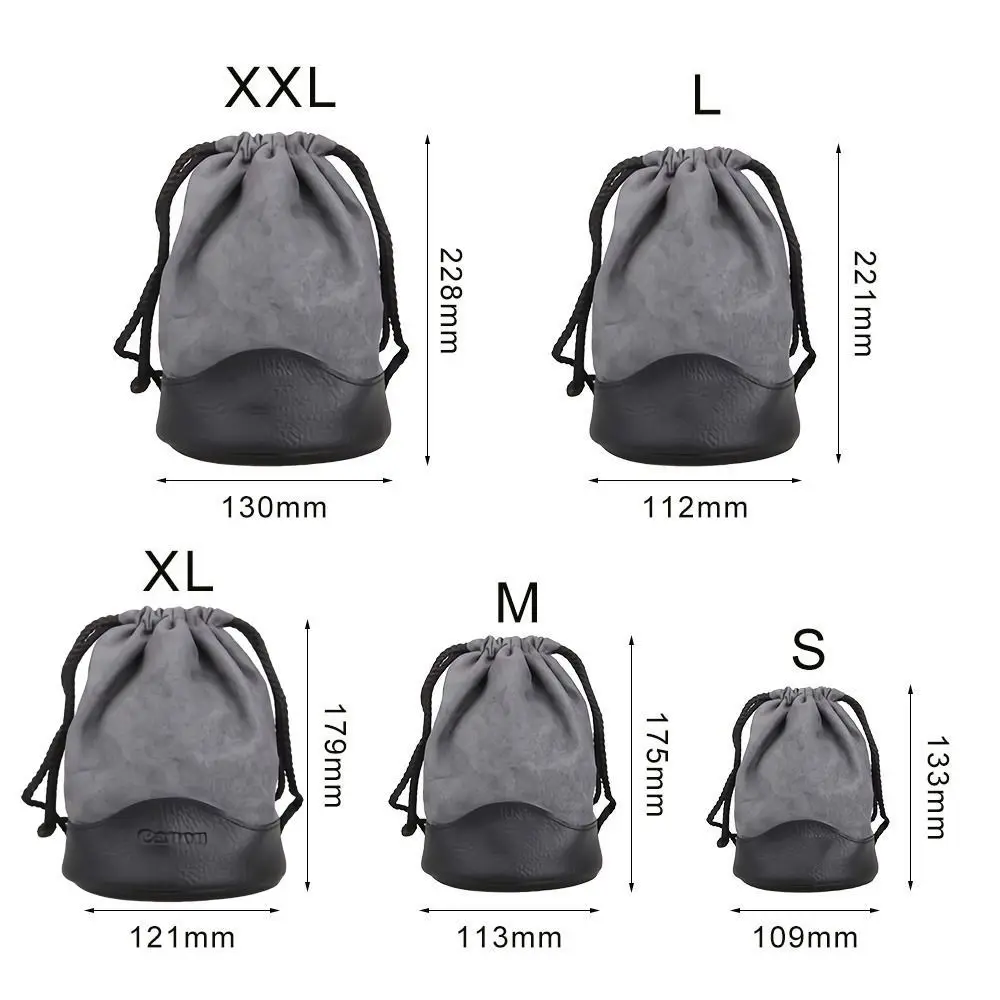니콘 캐논  카메라 가방 드로스트링 파우치, 디지털 Dslr 가방, 방수 충격 방지, 통기성 배낭 렌즈 가방, 1PC