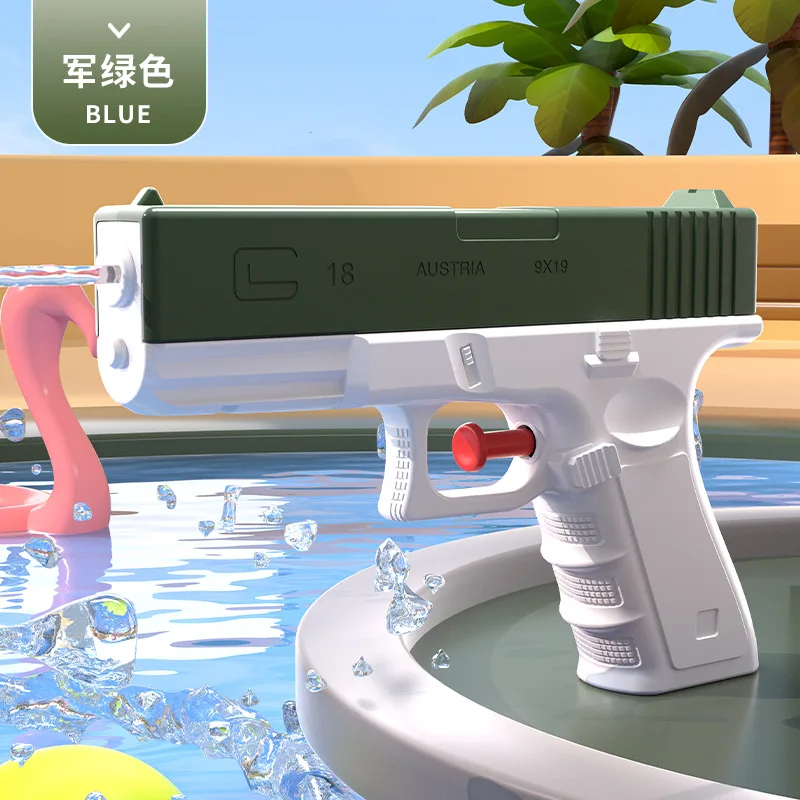 Sizzling Water Gun Splashing Small Water Gun Baby Bathroom Bath Outdoor Spray Toy Boy Girl Beach Rafting 5