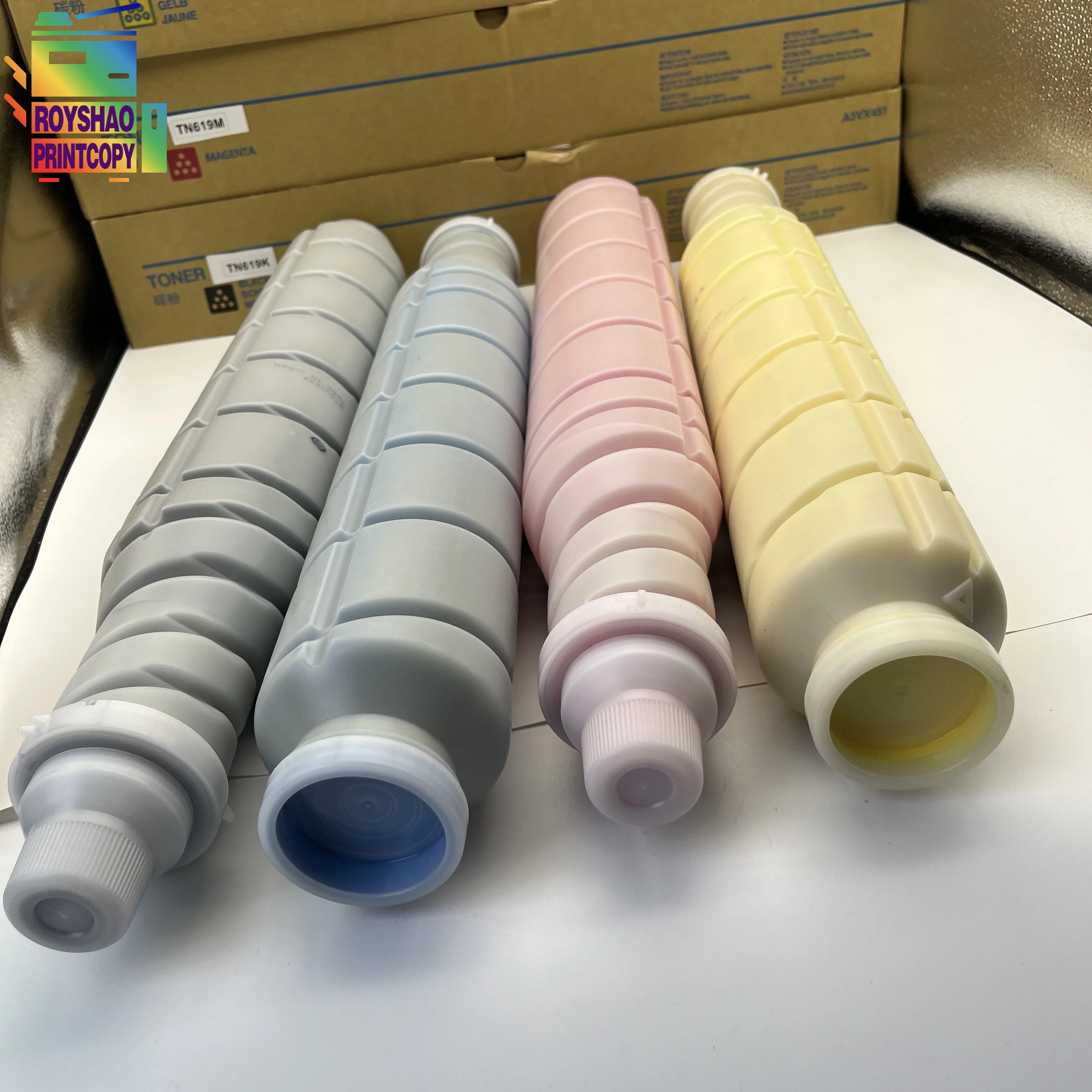 C1070 TN619 Toner Cartridge CMYK for Konica Minolta BIZHUB C1060 C1070P C2060 C3060 C2070 C3070 A3VX130 A3VX230 TN-619 Toner Cartridge