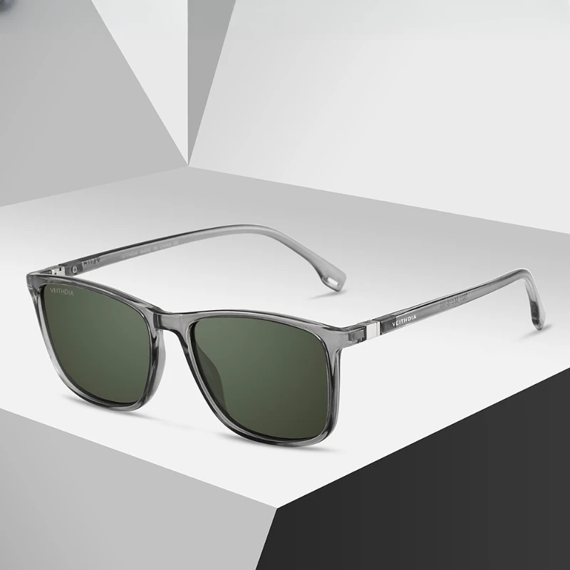 Brand Unisex Retro Aluminum+TR90 Sunglasses Polarized Lens Vintage Eyewear Accessories Sun Glasses For Men/Women 6108
