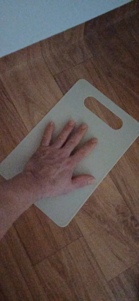 Creative PP Square Chopping Board, Non-Slip Vegetable & Fruit Cutting Board photo review