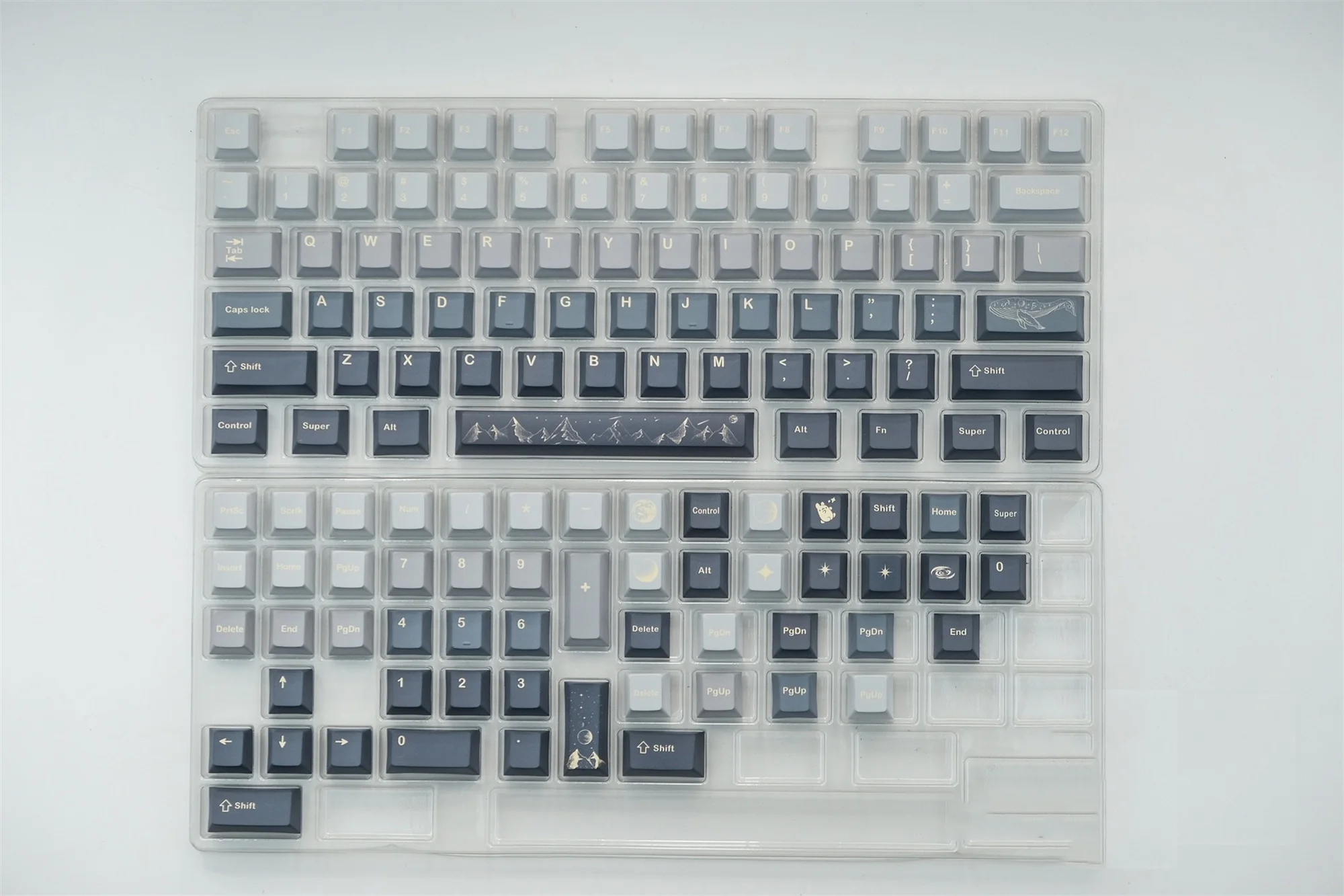 Gmk Montanhas Keycaps 129 Chaves Keycaps Cereja Pbt Dye-sub Perfil Personalizado Gmk Teclas de Teclado Mecânico - Imagem 5