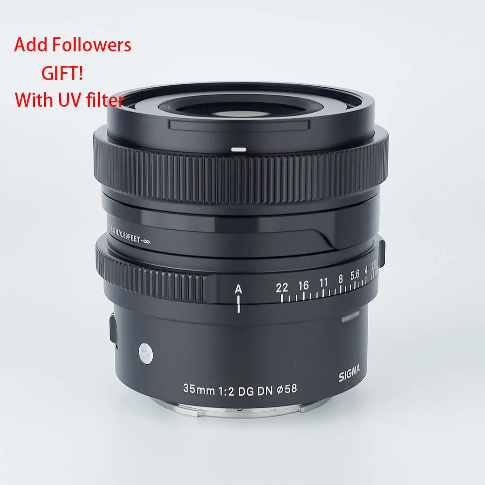 Obiettivo Contemporaneo Sigma 35Mm F2 Dg Dn Per Supporto Sony E O L