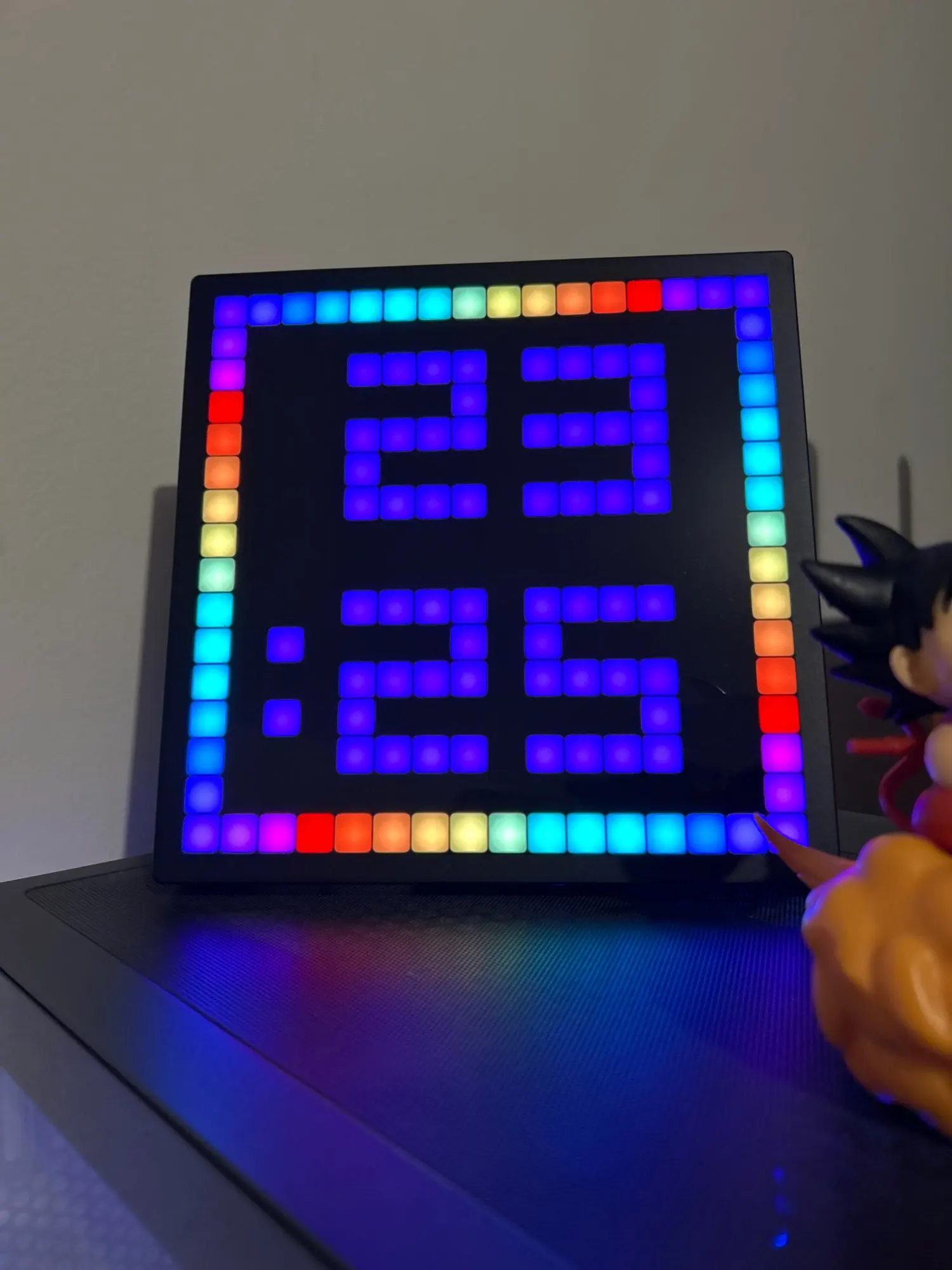 Smart LED Pixel Matrix Display: Bluetooth, 64x64 RGB, DIY photo review
