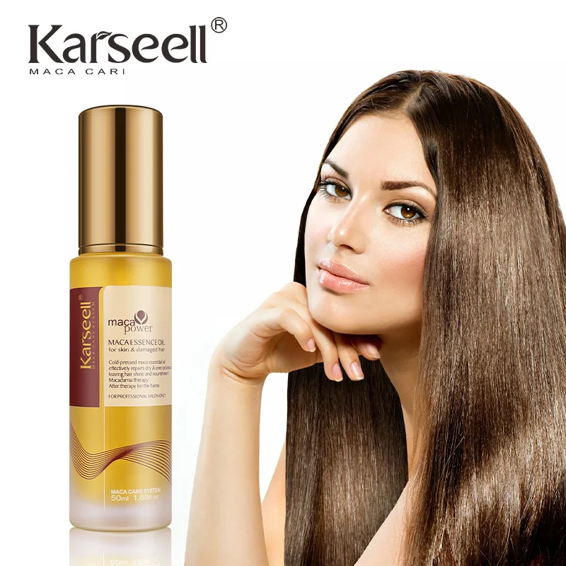 Sérum de aceite de argán marroquí karseell para cabello dañado_voghion.com