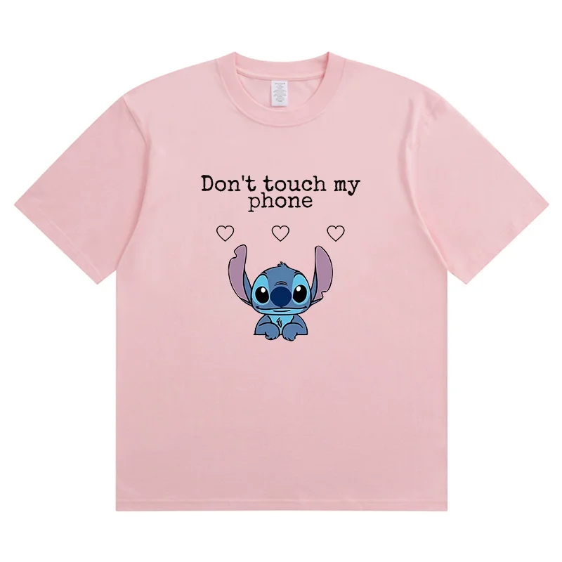 

Летняя Новинка, модная спортивная женская футболка с надписью Don't Touch My Phone, графическая одежда в стиле Харадзюку, женский топ, Прямая поставка