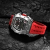 TSAR BOMBA Watch for Men Luxury Top Brand Quartz Tonneau Wristwatch 50M Waterproof Sapphire Clock Chronograph Fashion Mens Watch 2