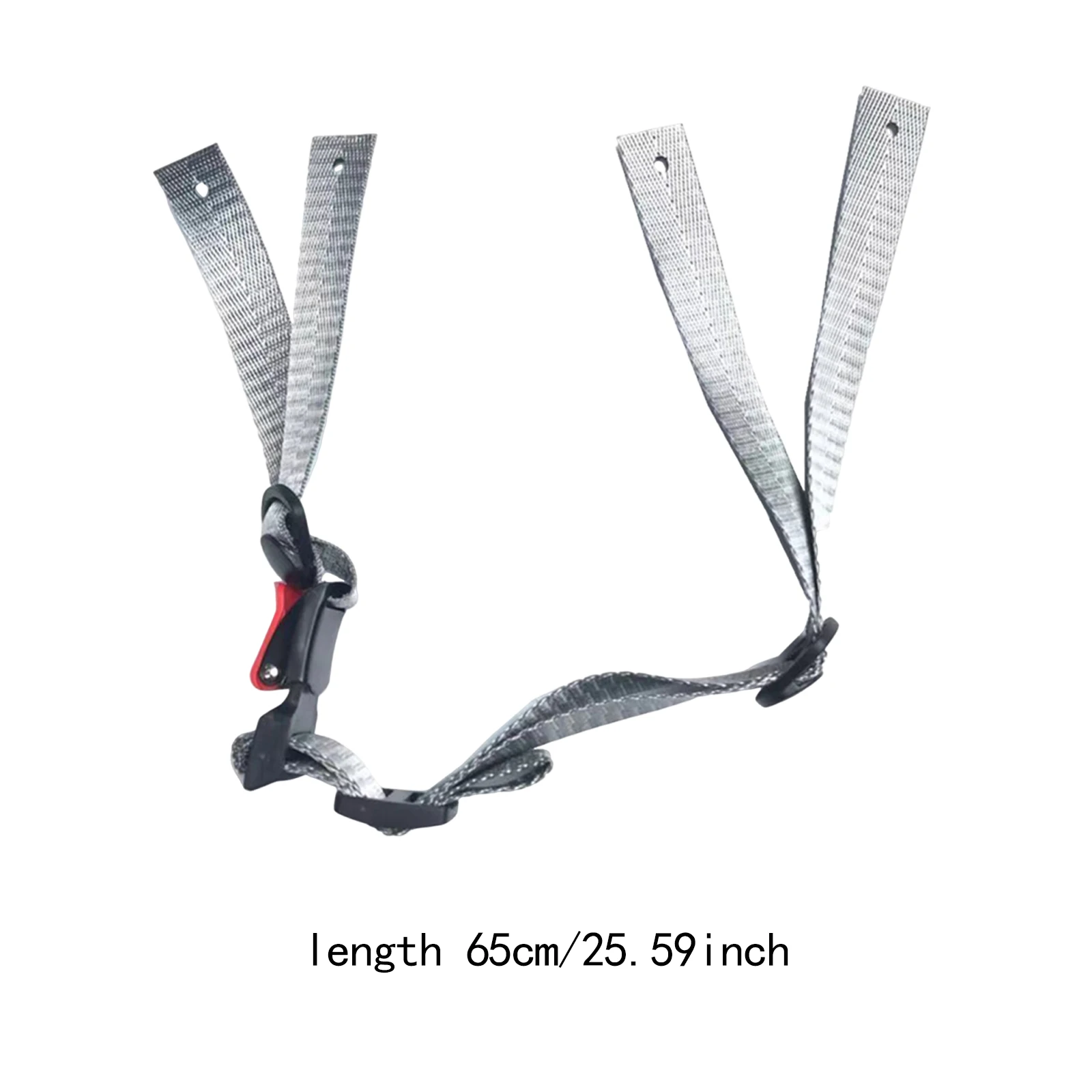 Set 2 Clip Per Sottogola Casco Abus E Bici Chiusura A Scatto Sicura In Plastica POM Resistente