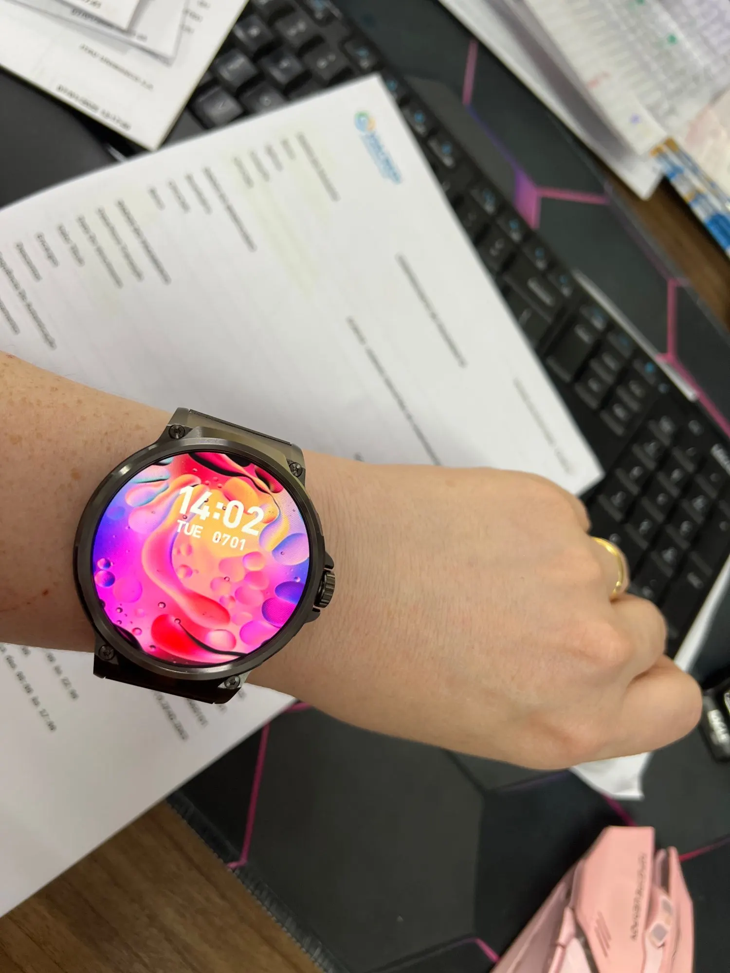 💥First Order Discount-Only S$ 9.9💥New 710 Mah Big Battery 1.85Inch Ultra HD Display GPS Sport Track Smart Watch photo review