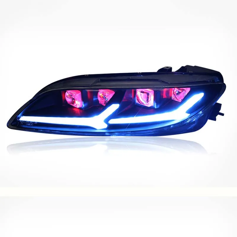 

Car Headlight Assembly For Mazda 6 2003-2015 LED Daytime Running Lights Demon Eyes Dynamic Streamer Turn Signal Fog Front Lamp