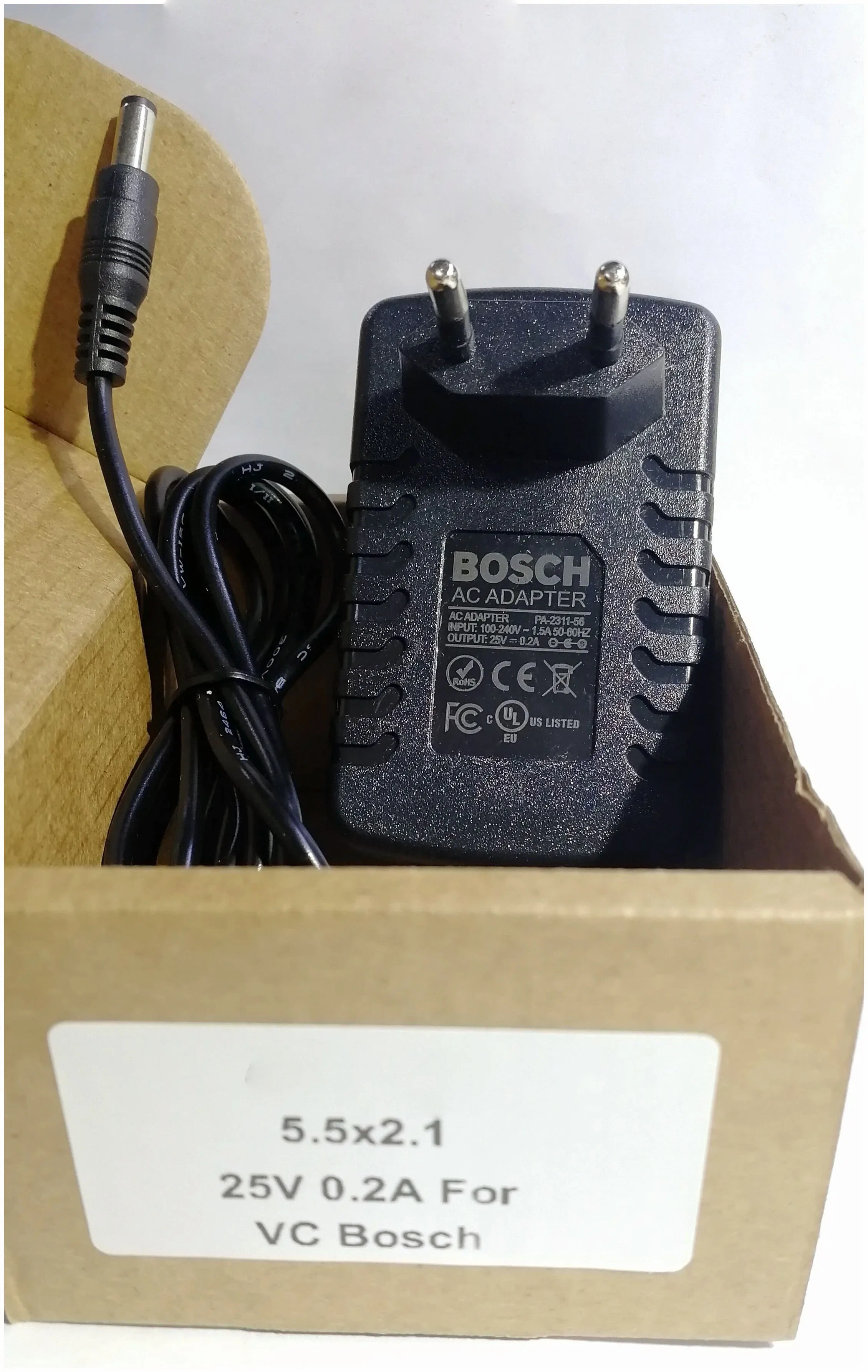 Charger for vacuum cleaner Bosch readyy'y 16.8v bbh21630r