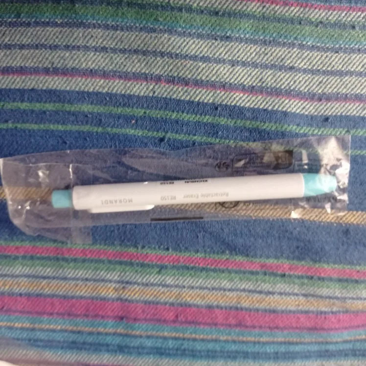 KHINSUN-Borrador de Lápiz retráctil de prensa, suministros de corrección, estilo bolígrafo, escritura de goma, útiles escolares, papelería photo review