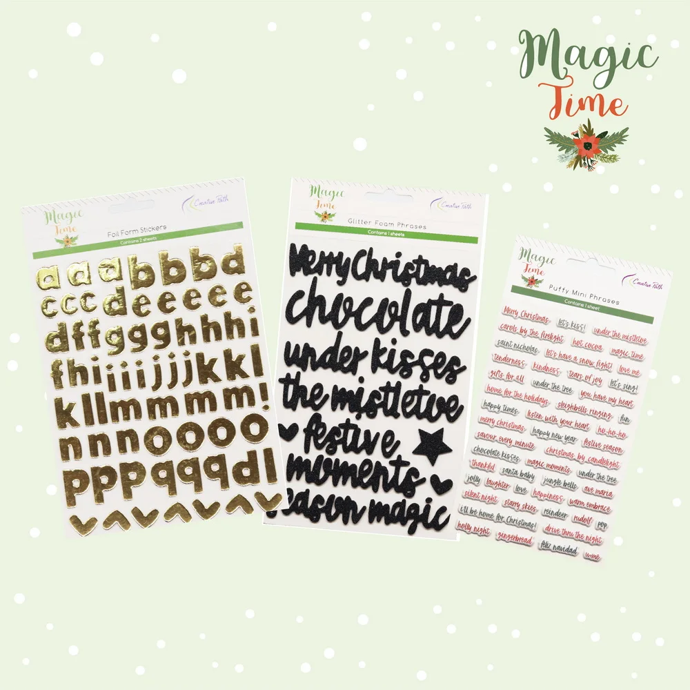 Creative Path Value Pack 11pcs For Scrapbooking Kit Paper Crafts Set Card Making Series Accessories Journal Decoration Lucky Box