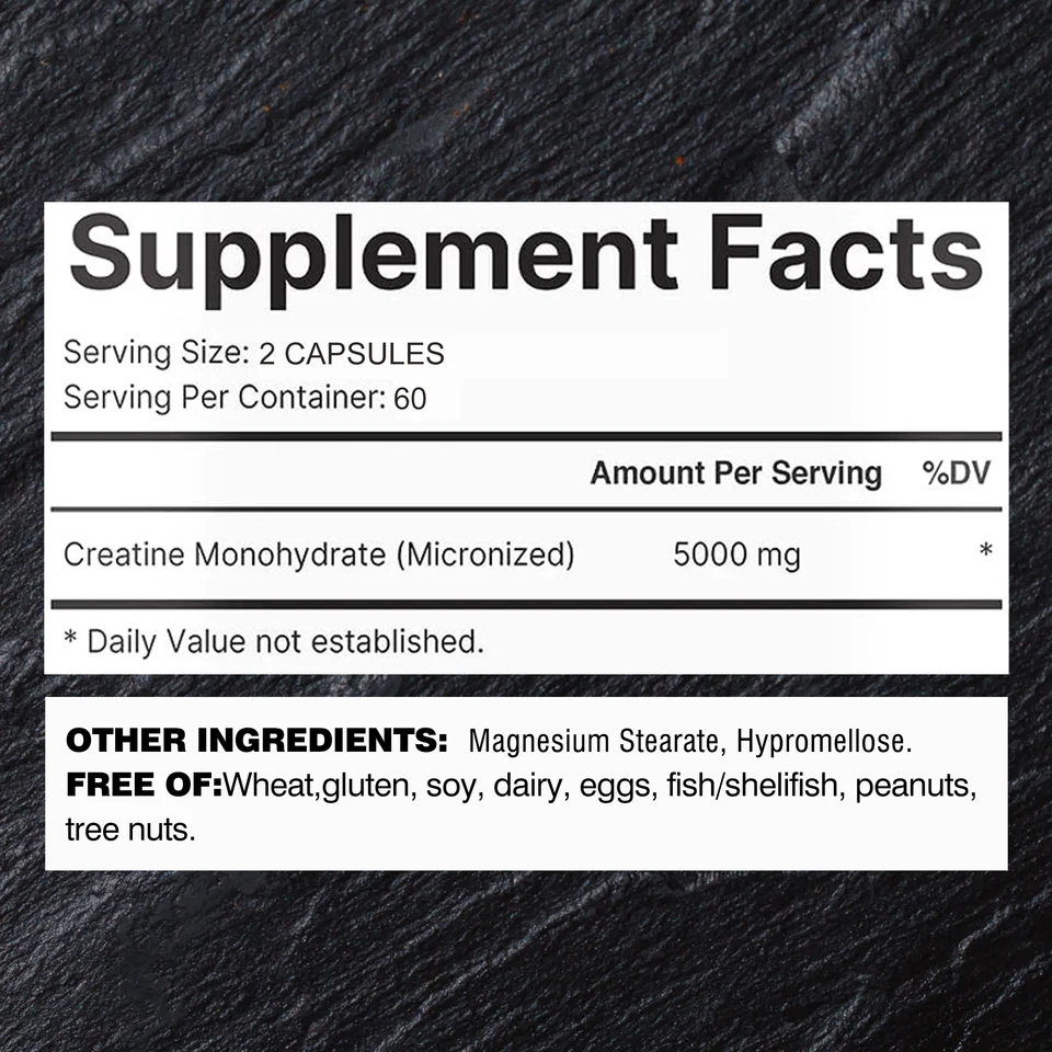 Creatine Monohydrate Muscle Builder and Recovery Enhancer
