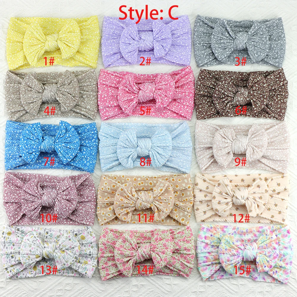 Рисунок 6 - Детская вязаная повязка на голову с бантом