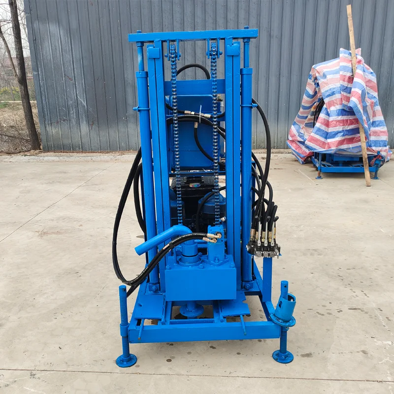 200m Depth Water Well Drilling Rig Portable Artesian Water Drill Equipment Prices 6