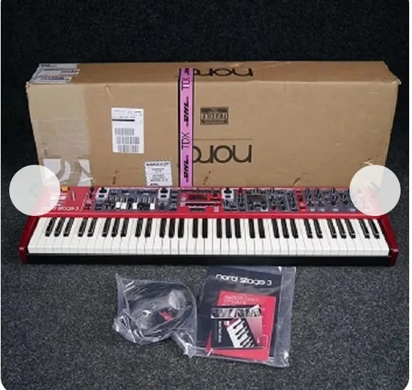 Authentic Nord Special Design Stage 3 88 Piano Fully Weighted Hammer Action c