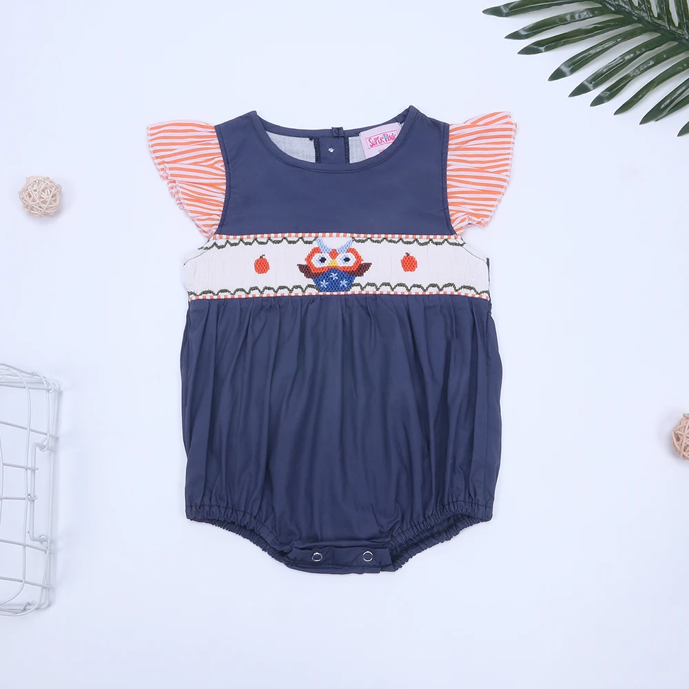 

Baby Gir Clothes Set Summer Bluey Smock Parrot Cute Kid Bubble Spliced Small Flying Sleeve Children Outfit One Piece Romper