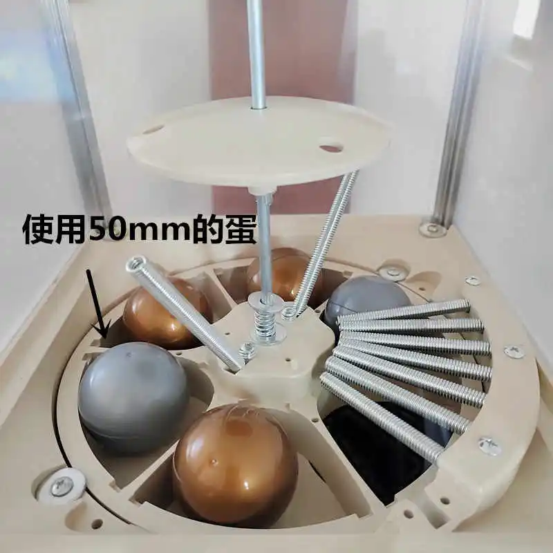 동전으로 작동하는 에그 트위스터 활동 워밍업 추첨기 캡슐 커피 장난감 자판기 50mm 캡슐