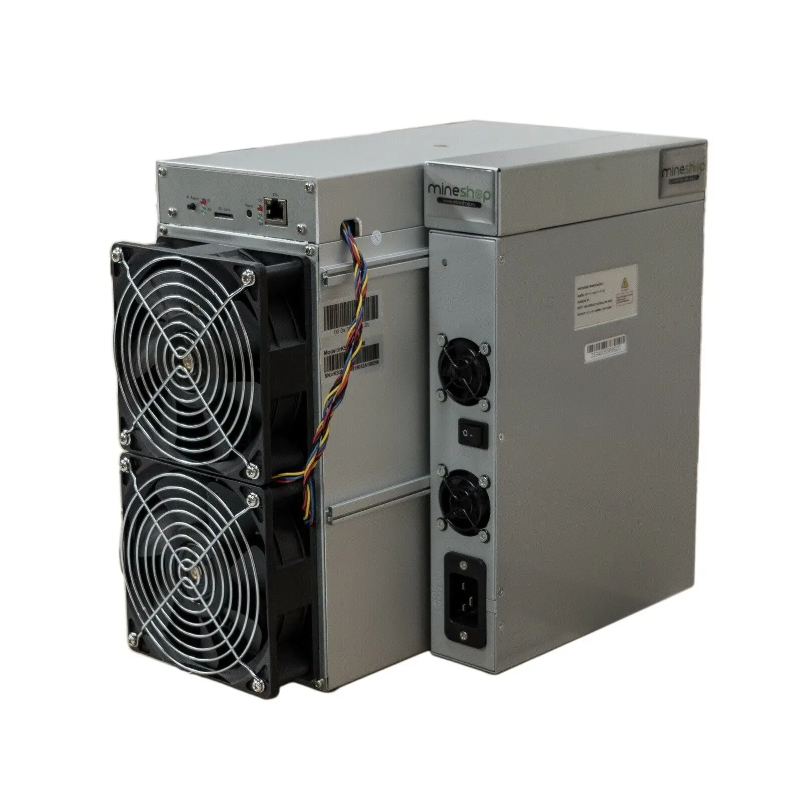 

Buy 2 get 1 free New ICERIVER KAS KS3M Asic Kaspa Miner 6Th/s±10% with Cord Ship by DHL