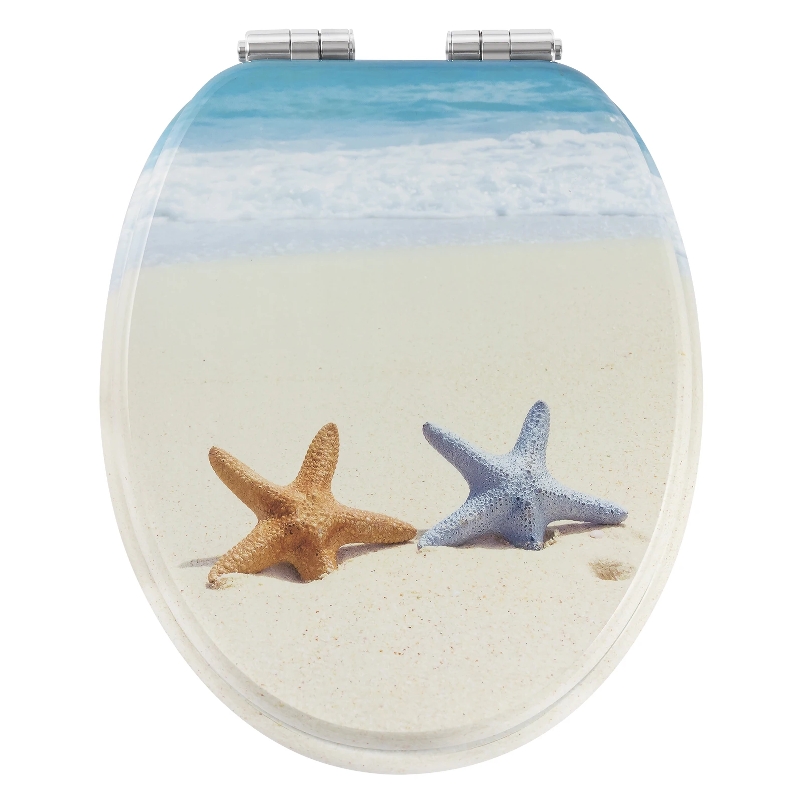 Antibacterial Toilet Lid with SoftClose Mechanism Wooden Toilet Seat