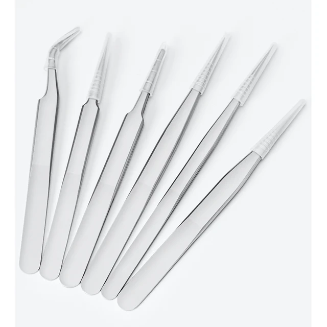 Precision Stainless Steel Tweezers for Electronics 4