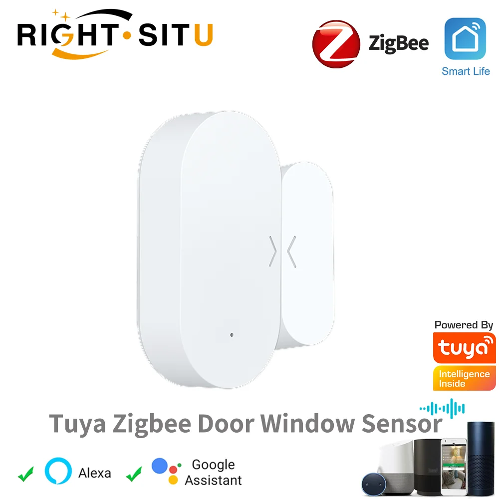 Tuya Zigbee Door Sensor for Smart Home A Burglar Alarm Automation