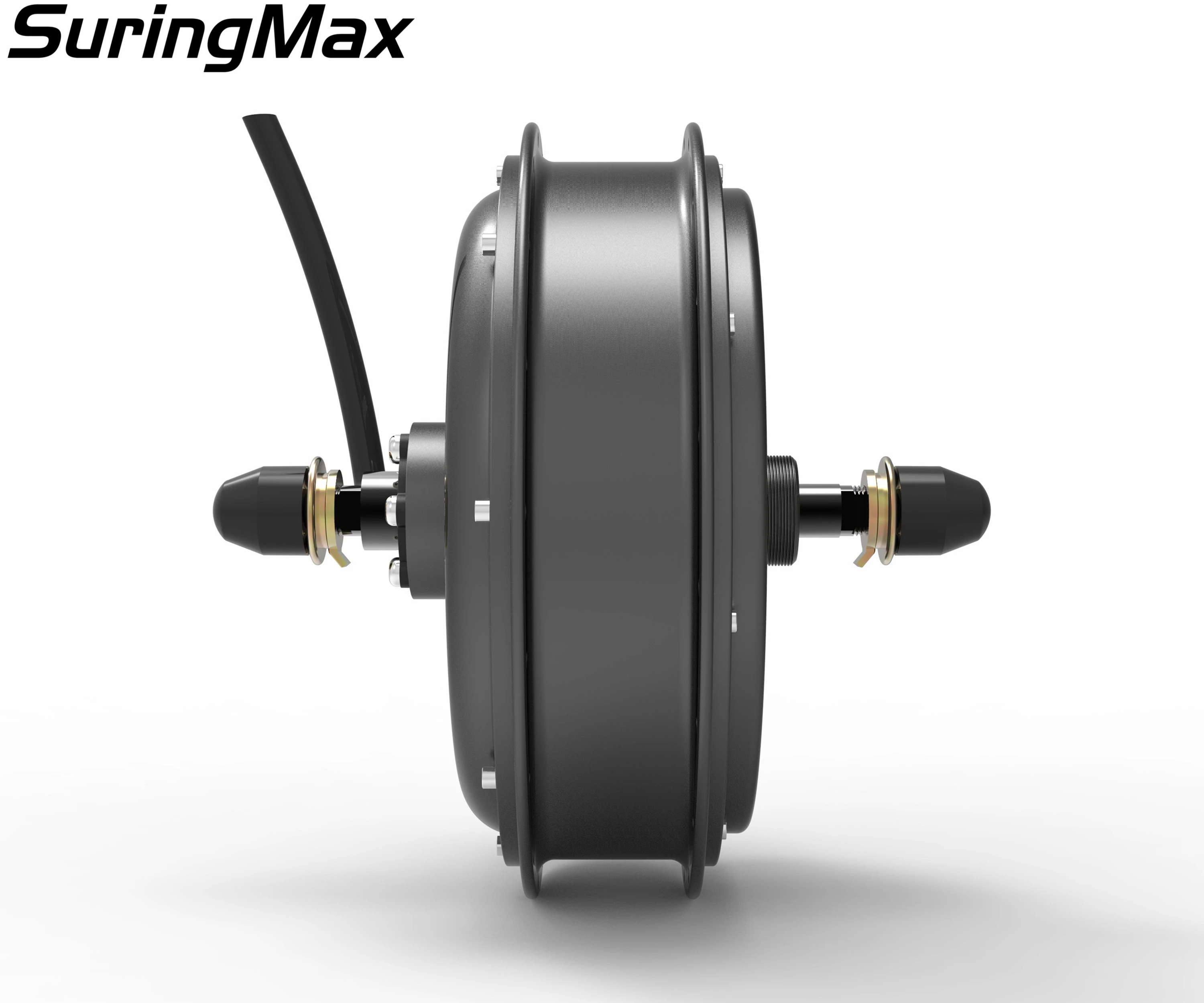 SURINGMAX-Rear Drive Hub Motor, E-Bike Conversion, Electric Bicycle Mopeds, 50H, 72V, 150mm, 160Nm, 5000W