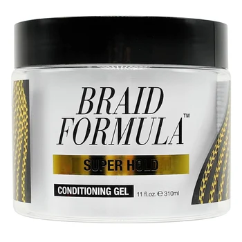 Ebin New York Braid Formula Conditioning Gel Super Hold - Extra Strong Hold, Frizz Control, Long Lasting Braids 1