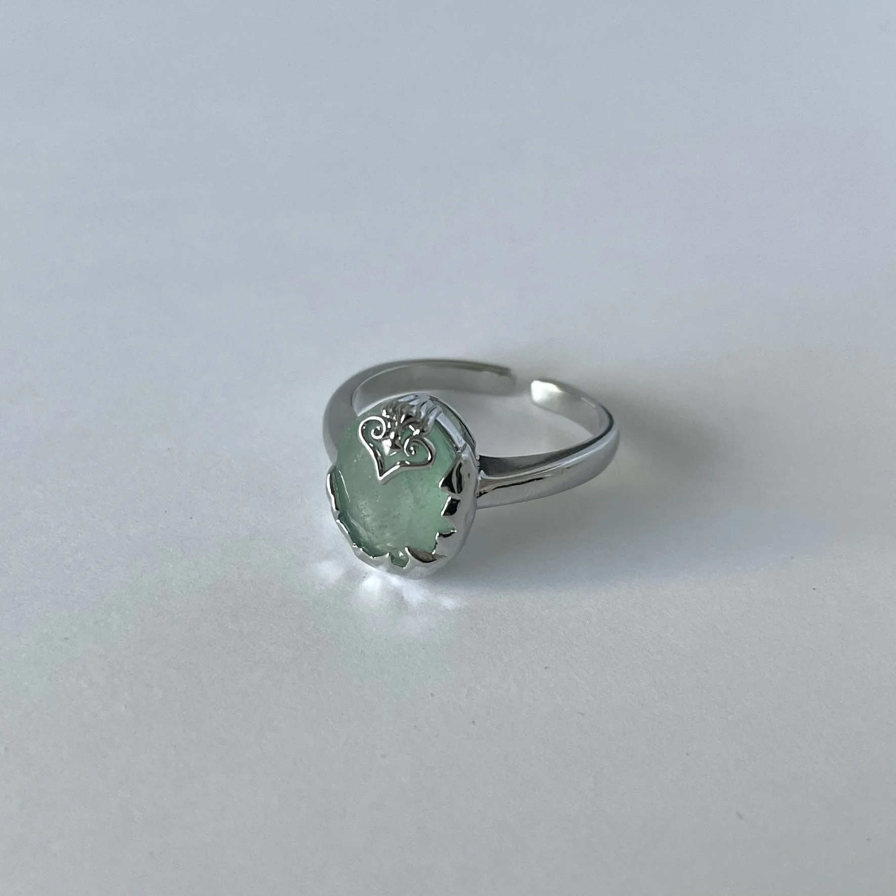 LOVEBUFF Aventurine Zircon Gemstone Finger Ring – LOVEBUFF.STORE