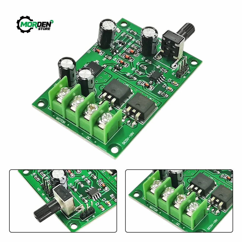DC 5V-12V Brushless PWM Motor Driver Board Controller for Hard Drive Motor Hard Drive Power Supply