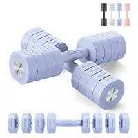 MERACH Adjustable Dumbbell Set of 2, 4 in 1 Hand Weights for Women at Home, Free Weights Dumbbells Each 2.2lb 4.4lb 6.6lb 8.8lb - Image 2