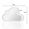 Creative Clouds Tulip Lamps LED Night Light Mirror Table Lamps DIY Bedroom Ornaments Decoration Mirror Table Lights Gifts 2