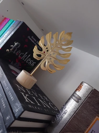 Nordic Gold Ginkgo Leaf Crafts Leaves Sculpture Luxury Living Room Decor Home Decoration Accessories Office Desktop Ornaments photo review